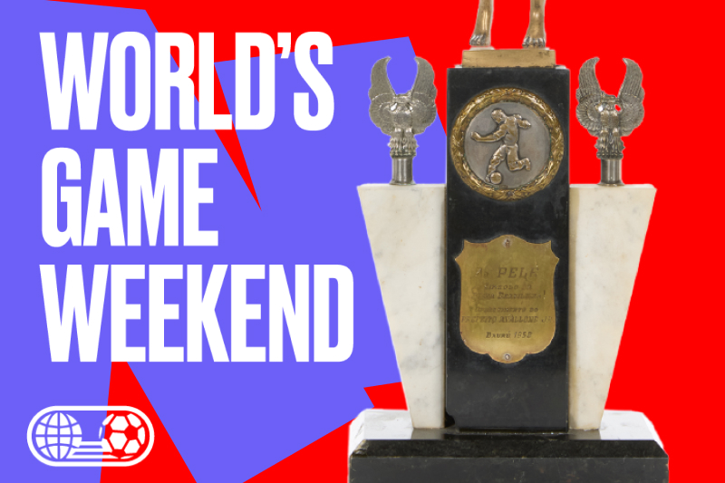 Pelé Bauru Commemorative Trophy, 1958. World Cup Legends – Courtesy of Julien’s Auctions