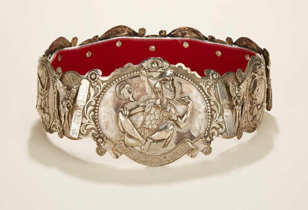 Sterling Silver Neverland Valley Peter Pan Belt, Julien's Auction House