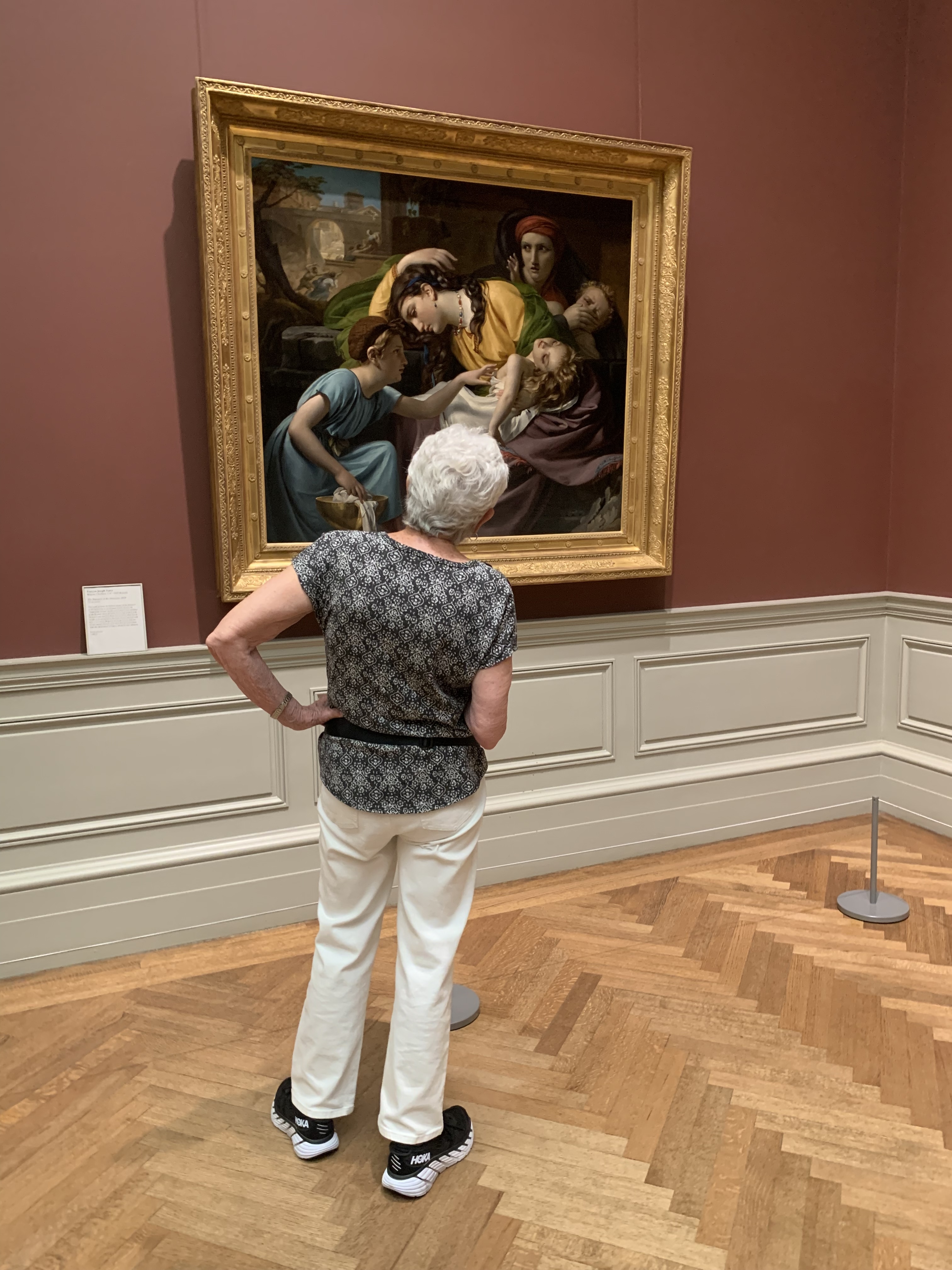 Granny, art, and technology. An interesting combo.