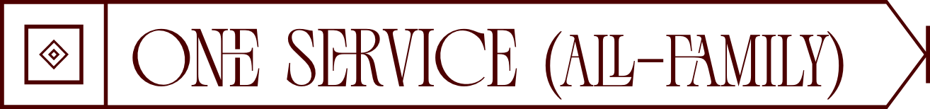 One Service for the whole family!