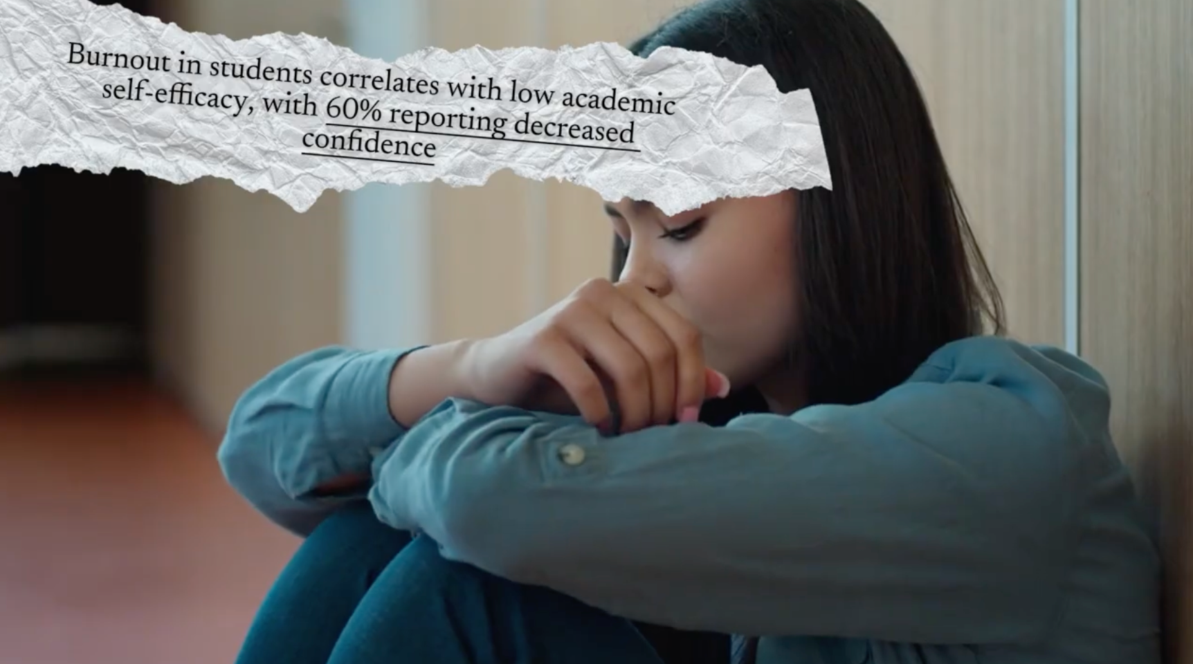 A screenshot from Burnout – Eden’s first documentary