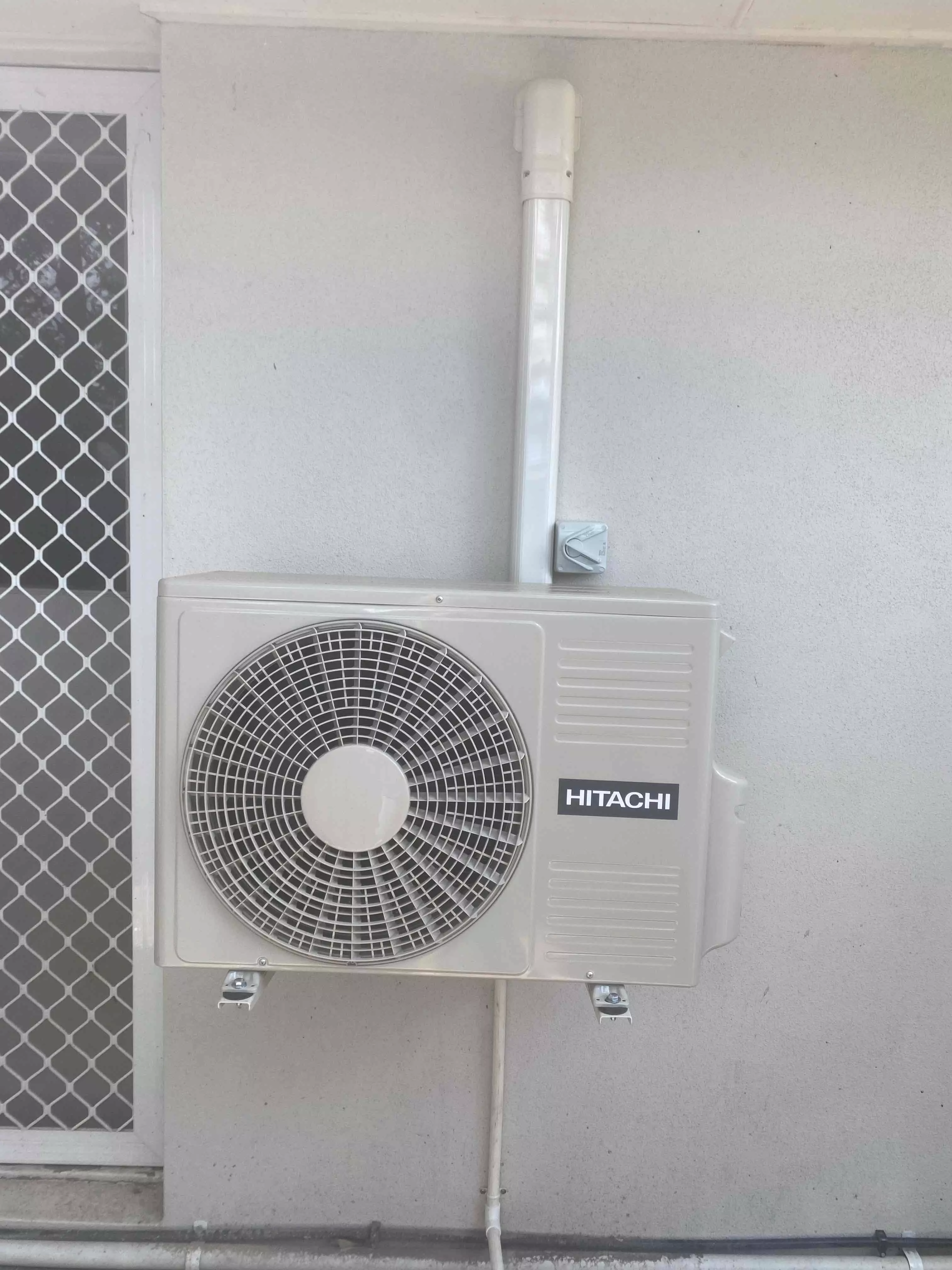 Outdoor AC unit Hitachi