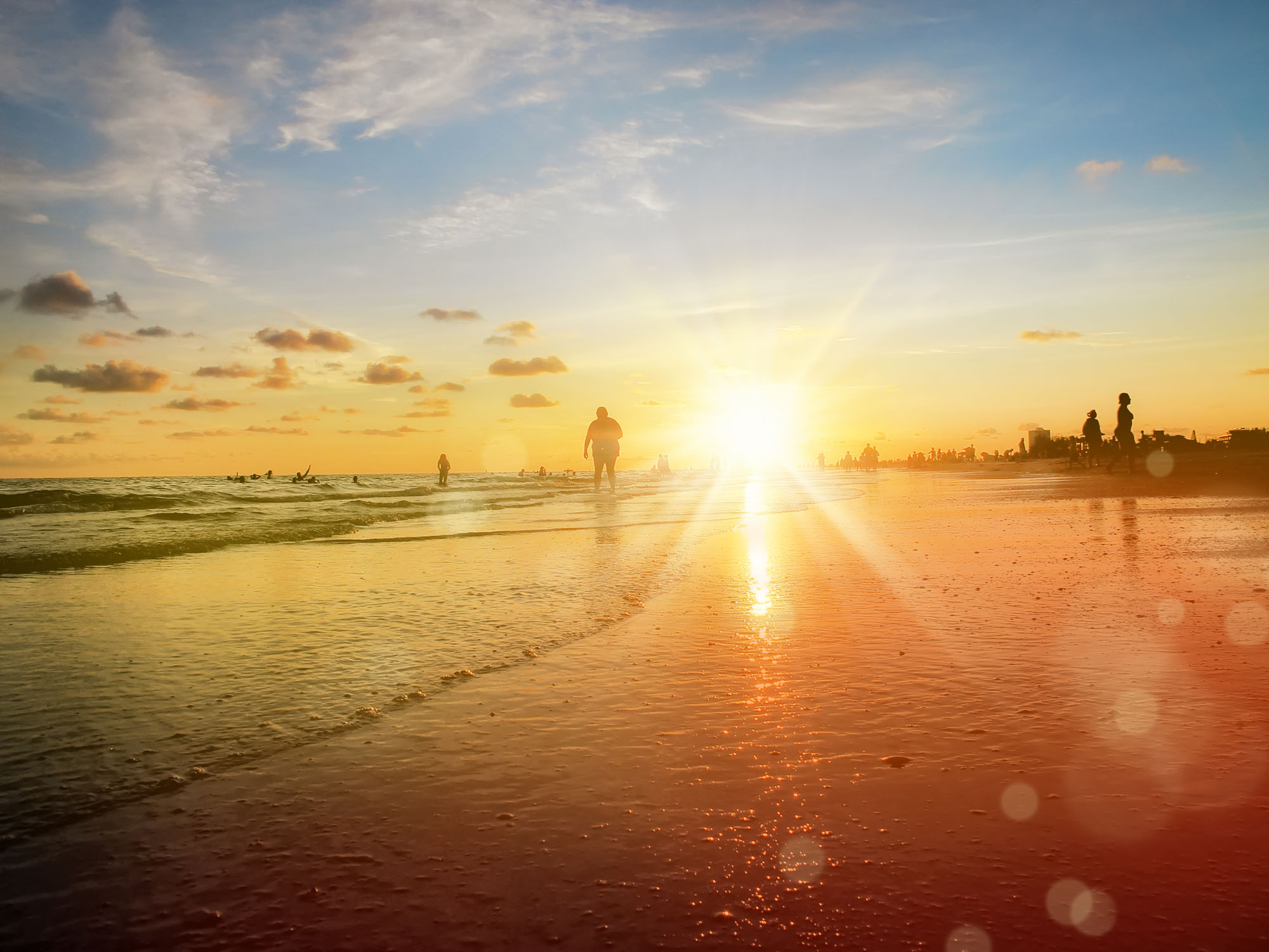 Venice beaches and local community