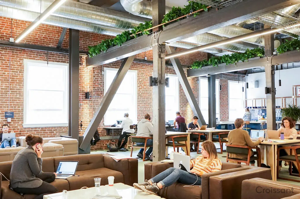 Croissant Coworking Space in NYC