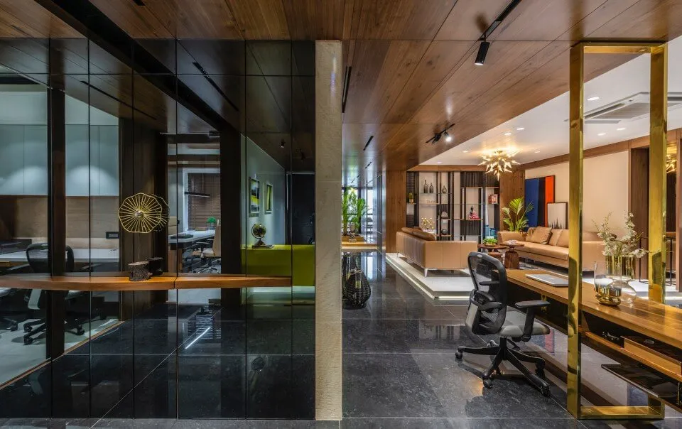 Mulev Associates Small Office Interior Designer in India