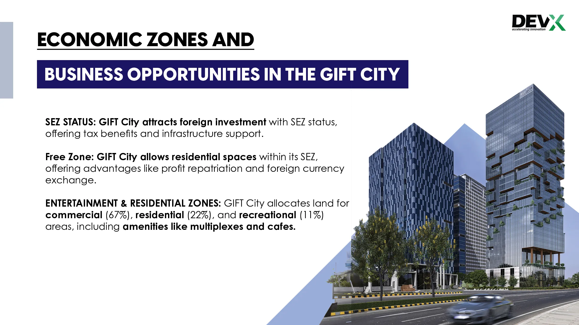 Economic Zones and Business Opportunities in the GIFT City