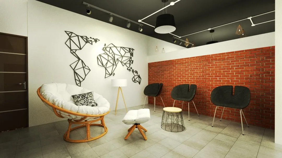 One of top office interior designers in Chennai has developed a stunning work environment. The picture shows an up-to-date, fashionable workspace with functional furniture, eye-catching color palettes, lots of natural light, and neatly arranged workstations. Functionality, aesthetics, and comfort are all included into the design to give workers a comfortable, stimulating space in which to work.