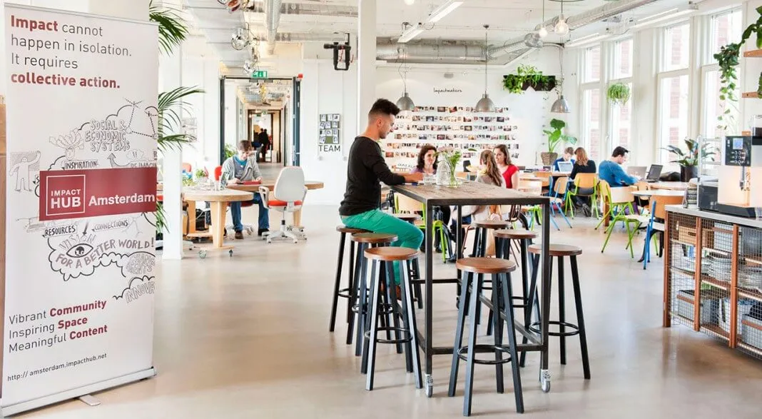Impact Hub Coworking Space in Lisbon