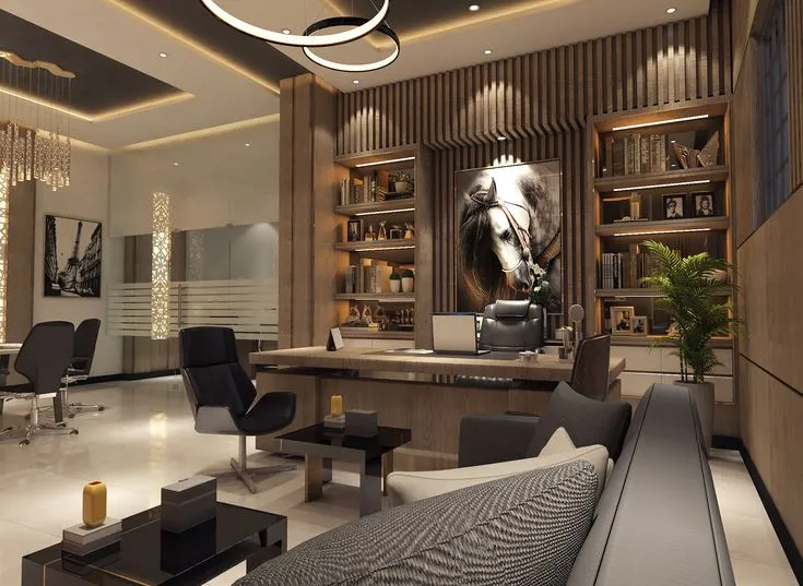 The Curated Collection Modern Luxury CEO Office Design 