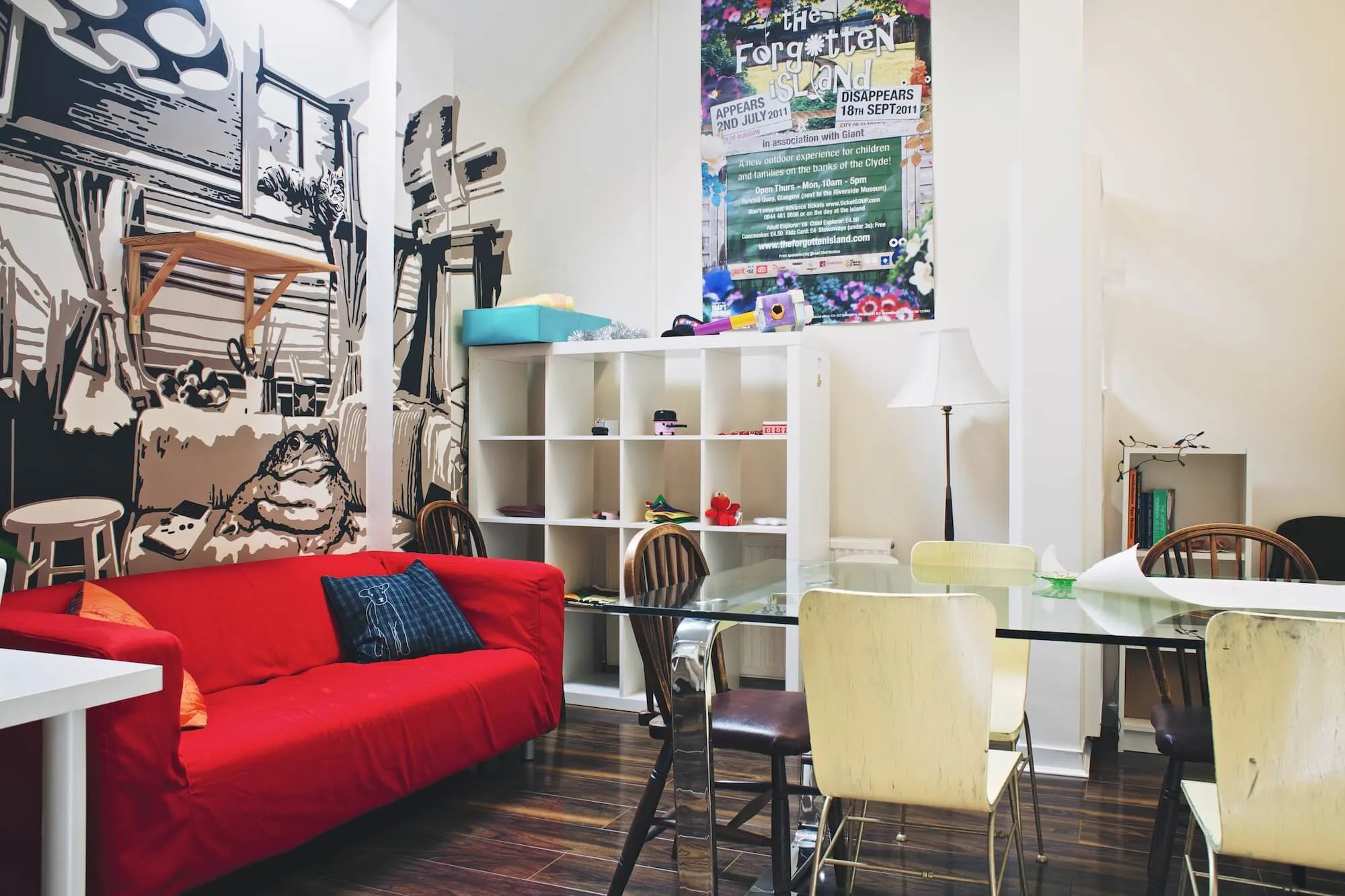 Toad’s Caravan Coworking Space in Glasgow