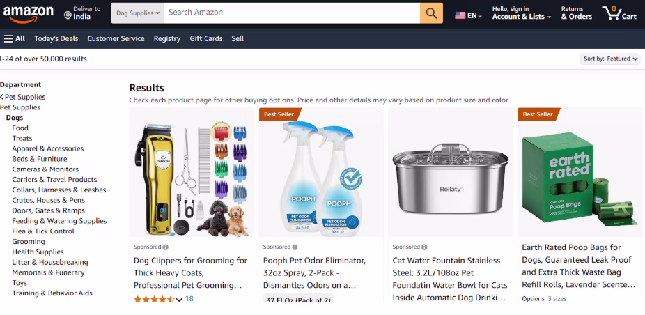 pet products
