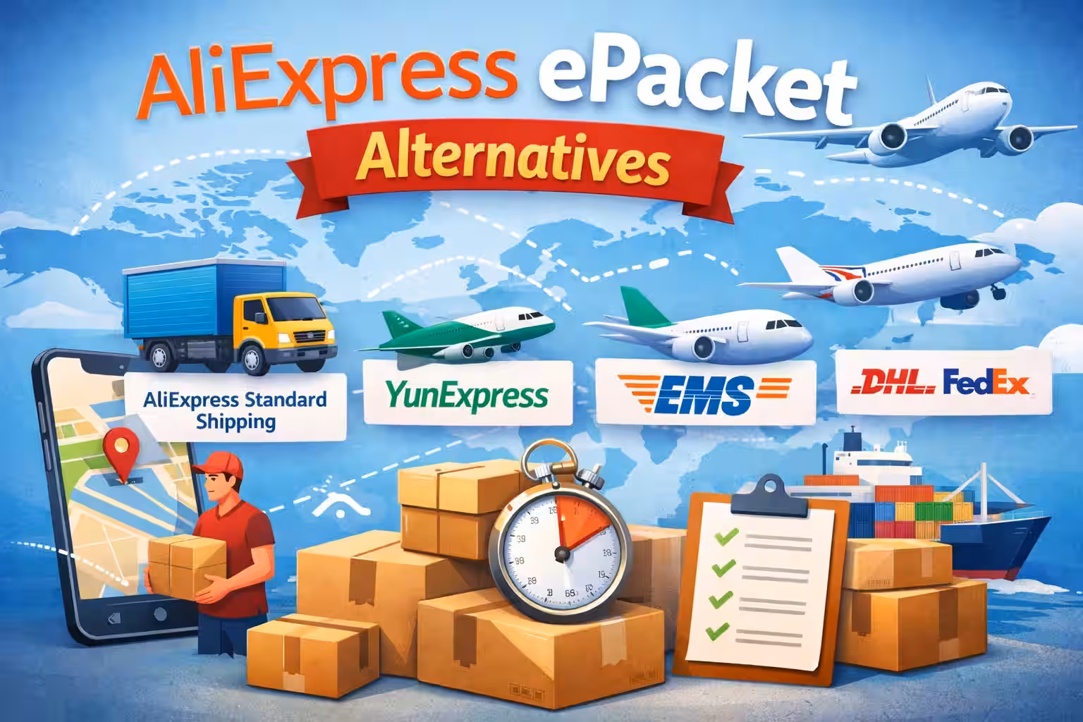 AliExpress ePacket alternatives