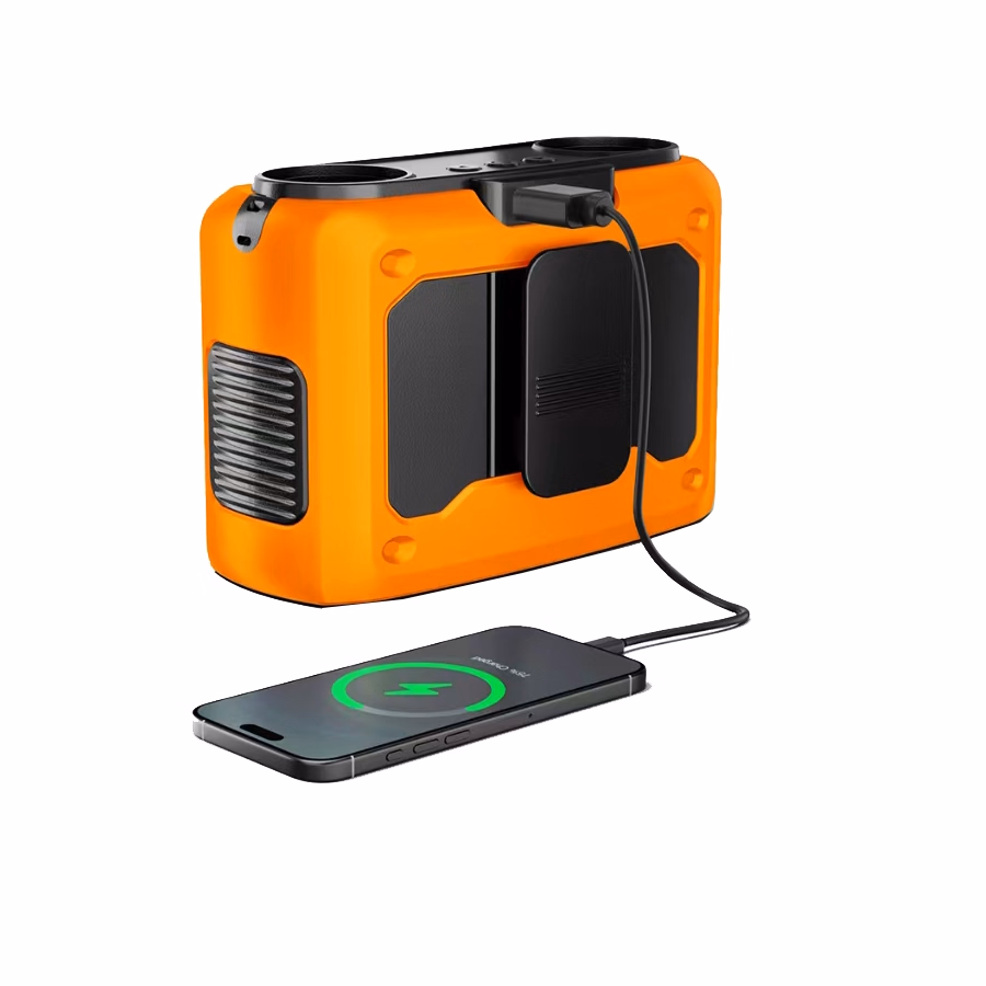 Portable Waist Clip Fan with 360-Degree Rotation