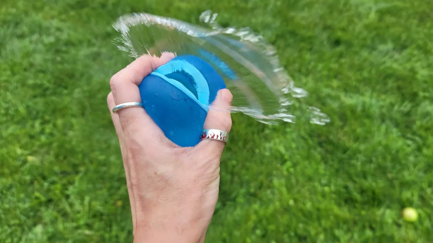 Reusable Water Balloons with Magnetic Seal