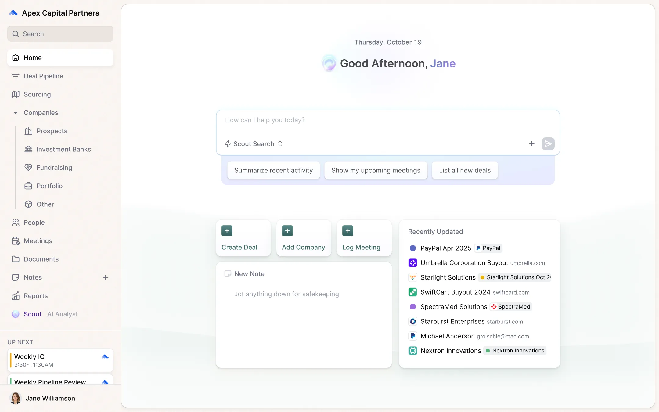 Homepage