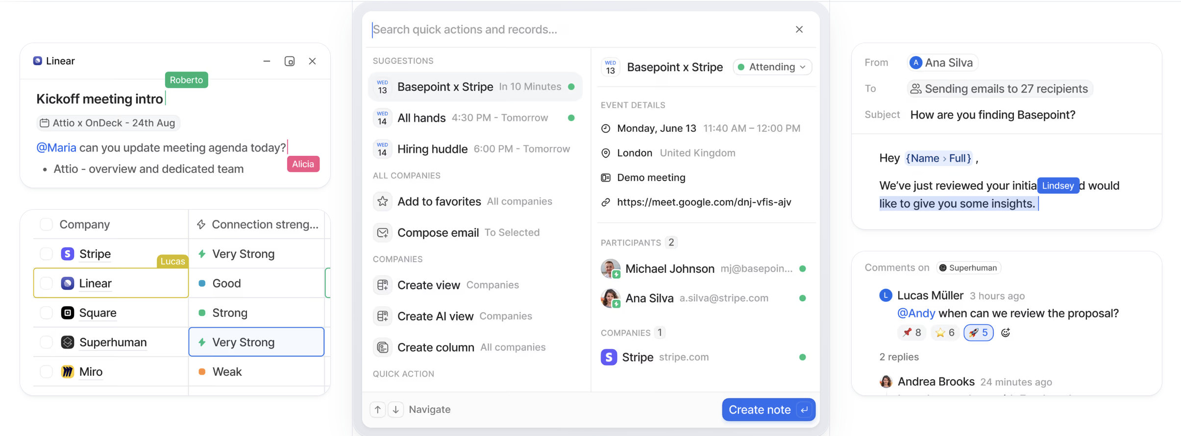 Attio CRM Overview Image