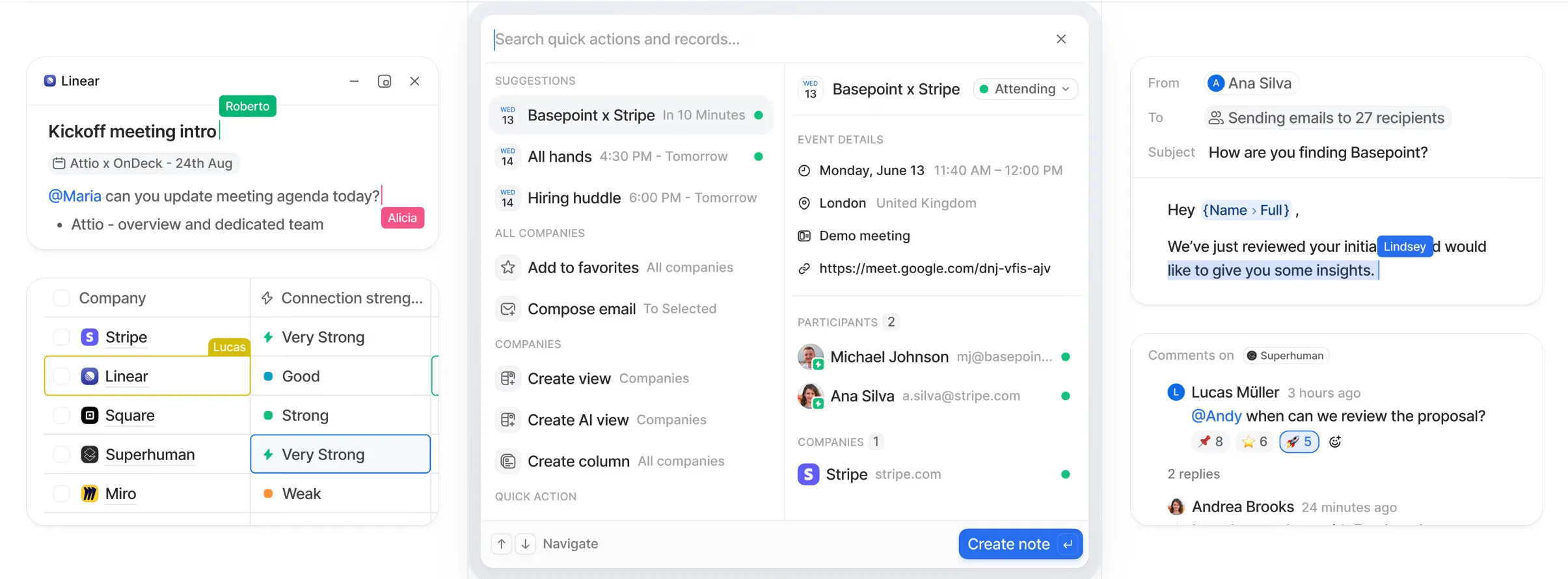 Attio CRM Overview Image