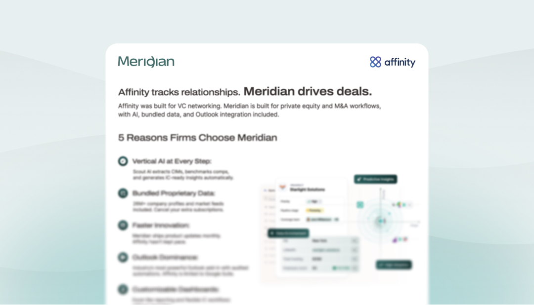 Meridian vs Affinity
