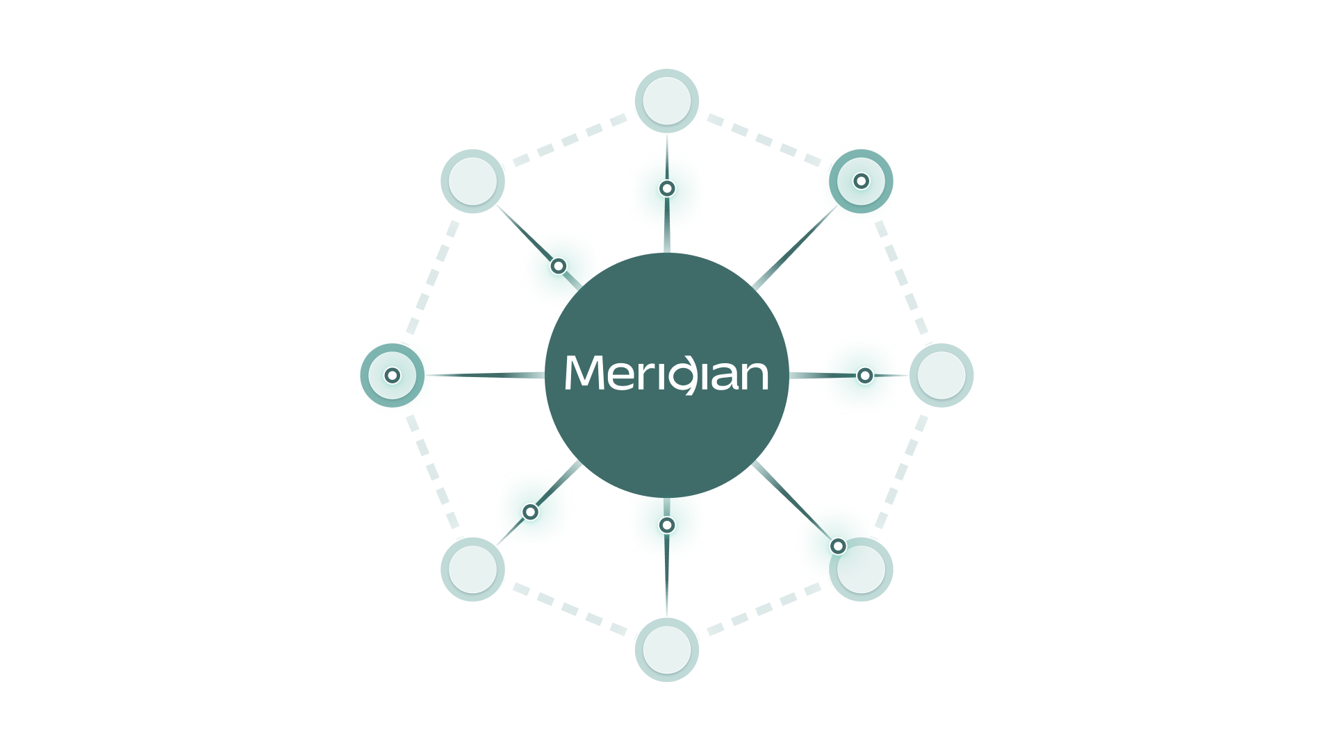 What data points can Meridian pull into the CRM?