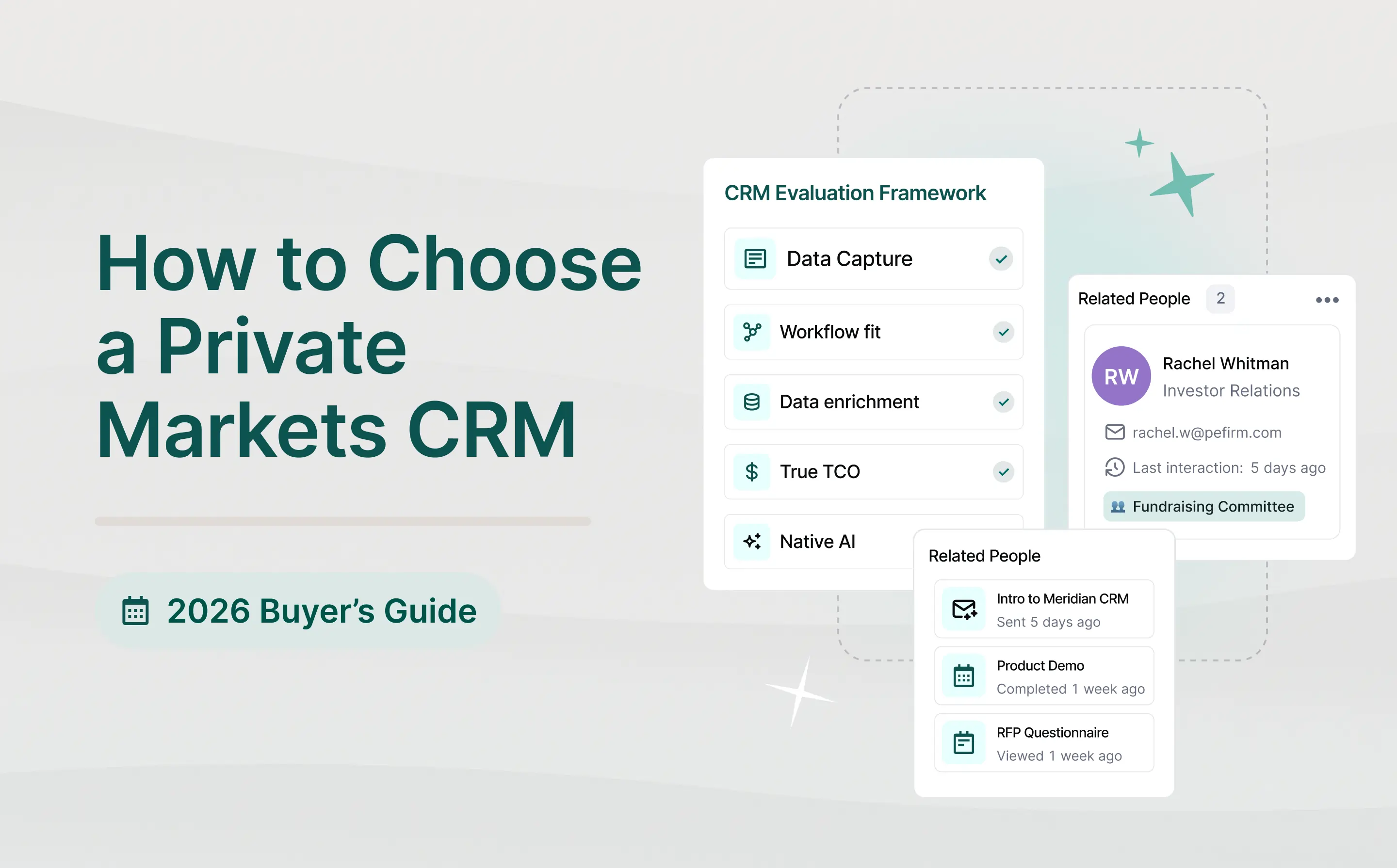 How to evaluate and choose a private markets CRM in 2026