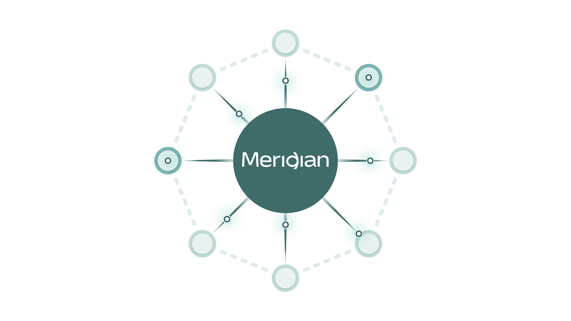 What data points can Meridian pull into the CRM?