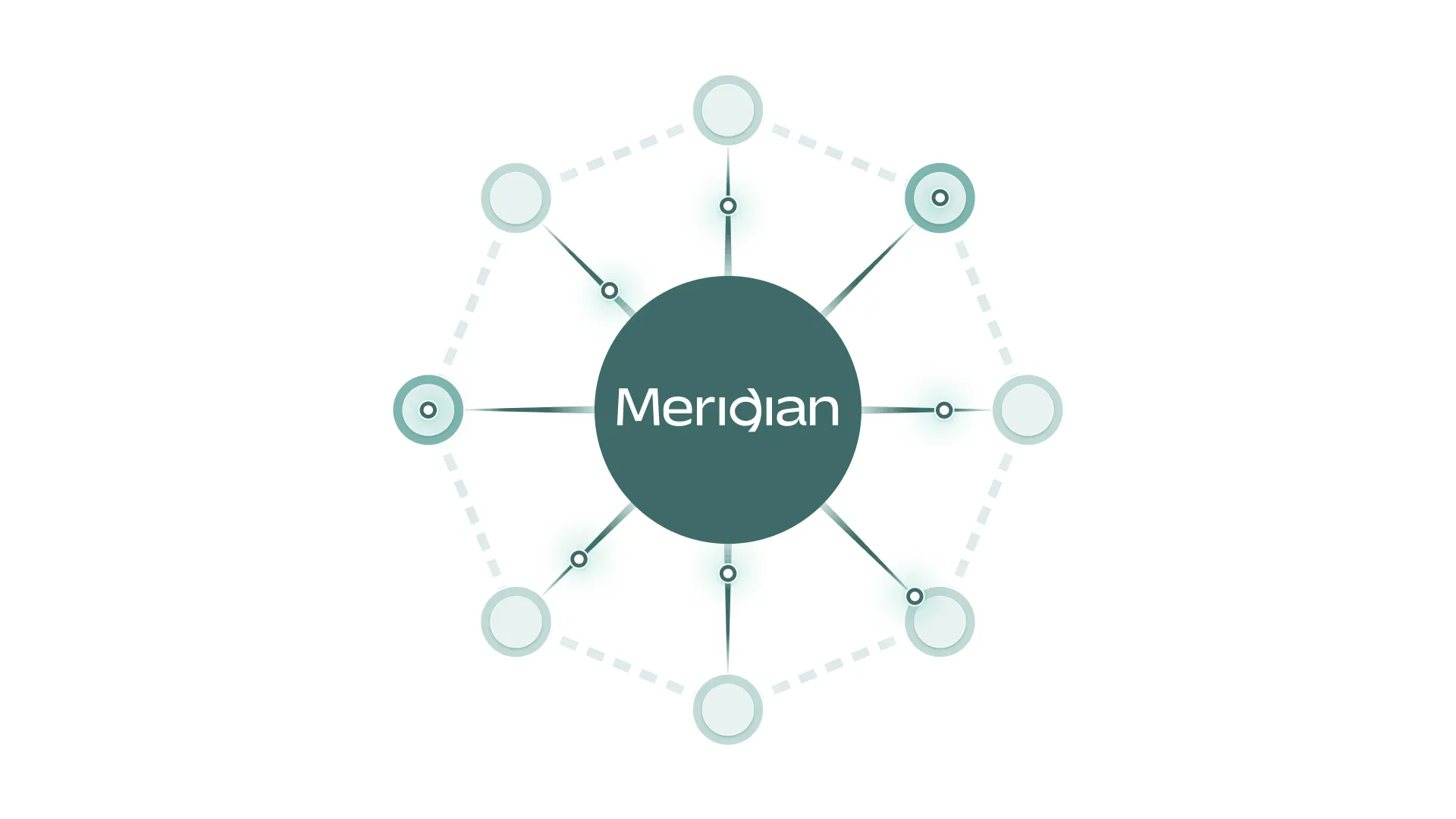What data points can Meridian pull into the CRM?