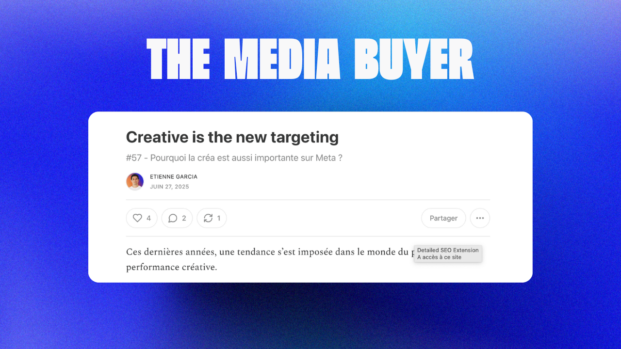 Creative is the new targeting