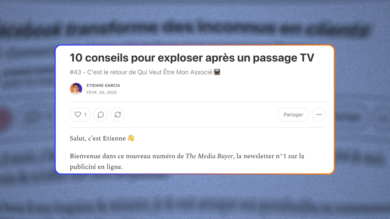10 conseils pour exploser après un passage TV