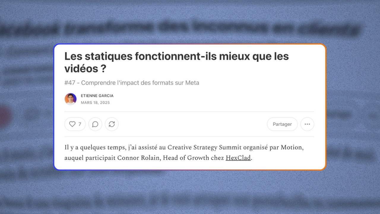 Les statiques fonctionnent-ils mieux que les vidéos ?