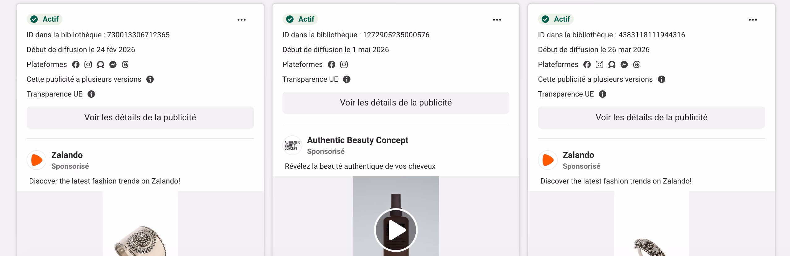 Meta Ad Library