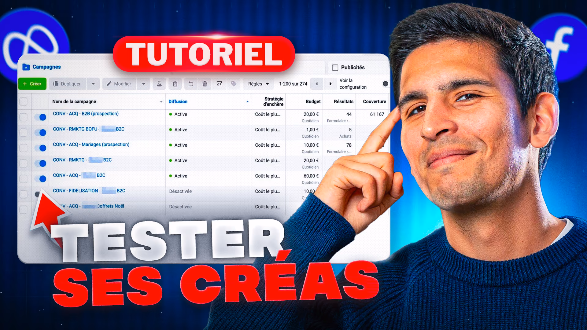 Comment tester ses créas Facebook Ads / Meta en 2026 [TUTORIEL]