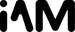I.AM. logo in black text with periods separating the letters.