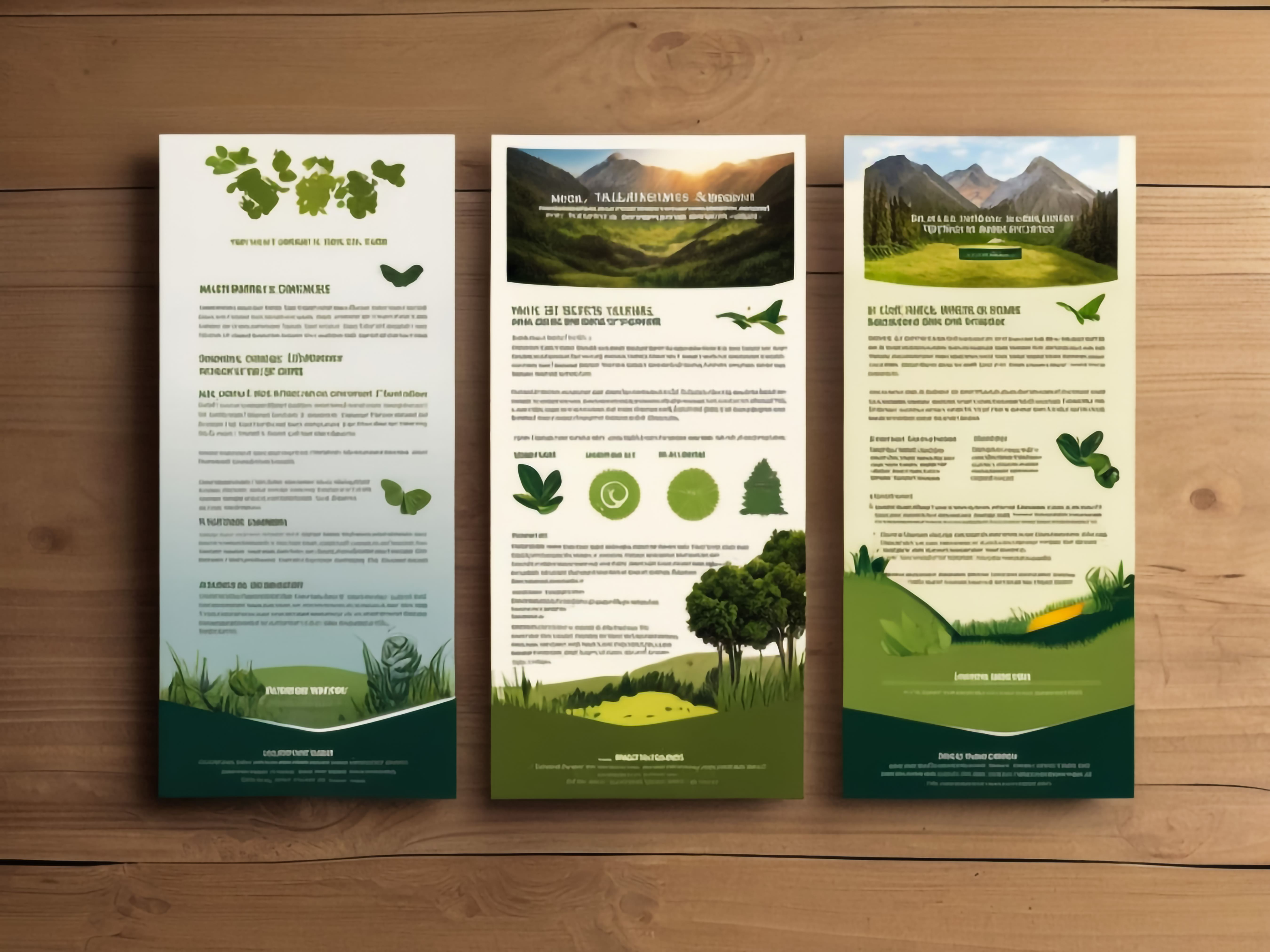 eco friendly brochure paper
