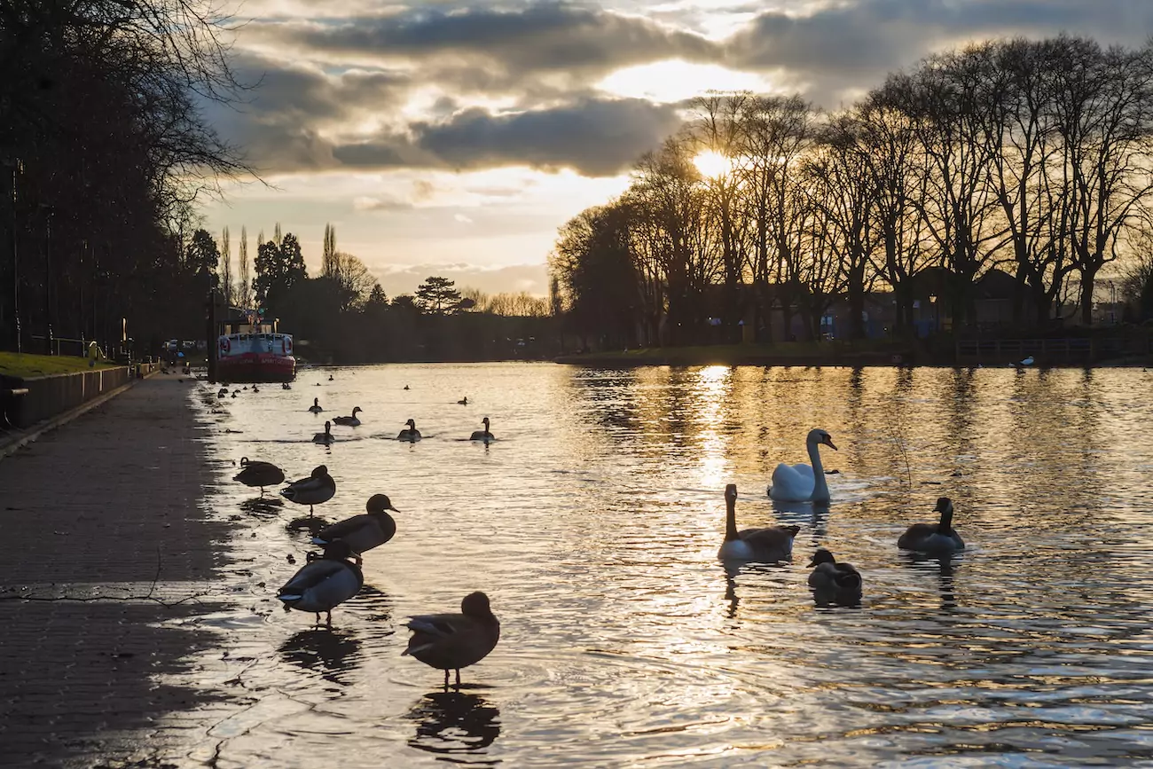 River Avon in Evesham