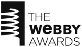 The Webby Awards logo featuring a stylized spiral-shaped trophy.