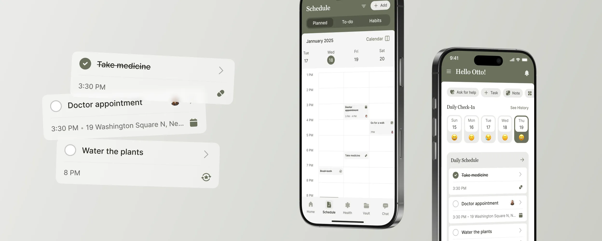 MyDoc mobile healthcare app featuring AI-powered virtual concierge Lindsey for faster patient recovery and automated healthcare service coordination