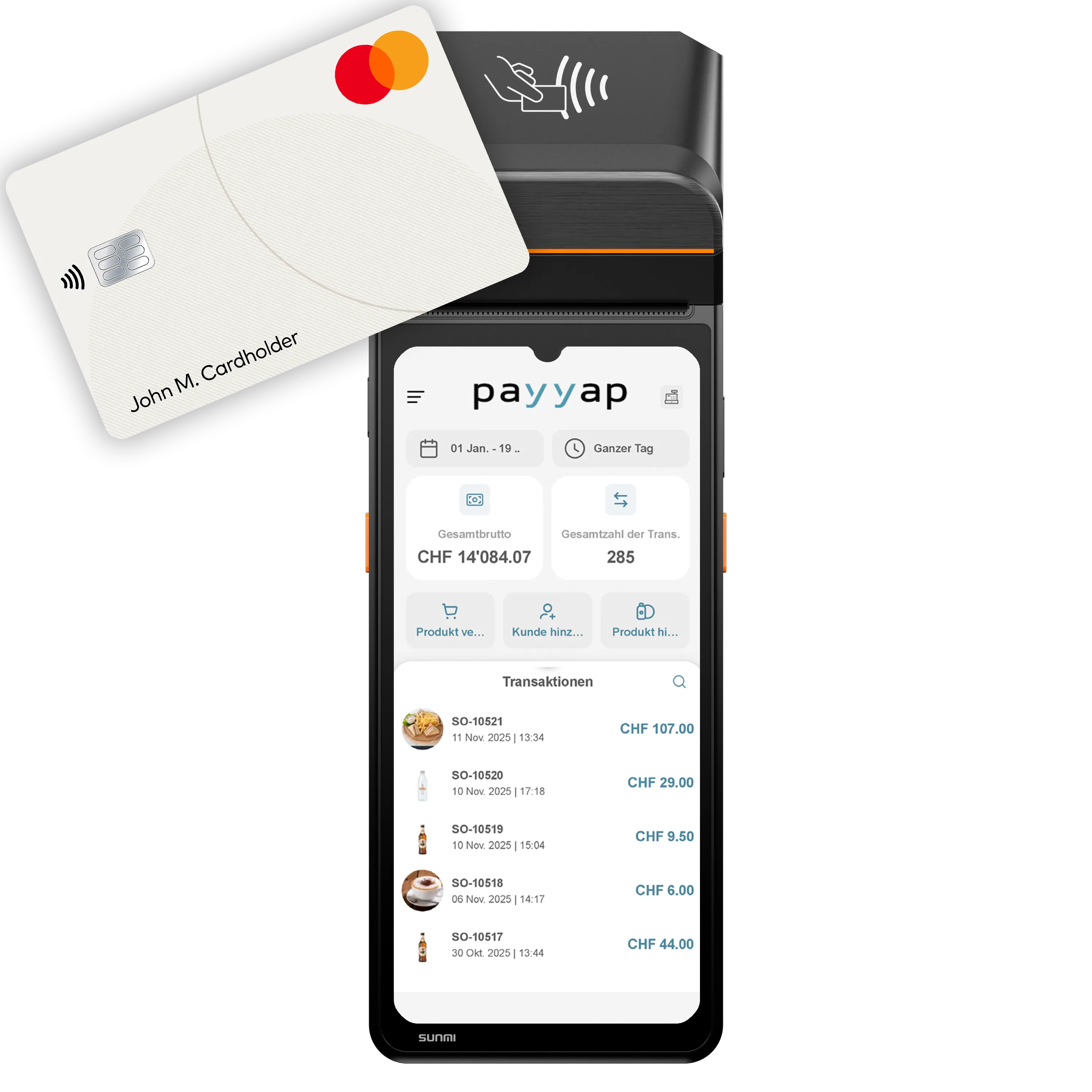 payyap Modul in Benutzung