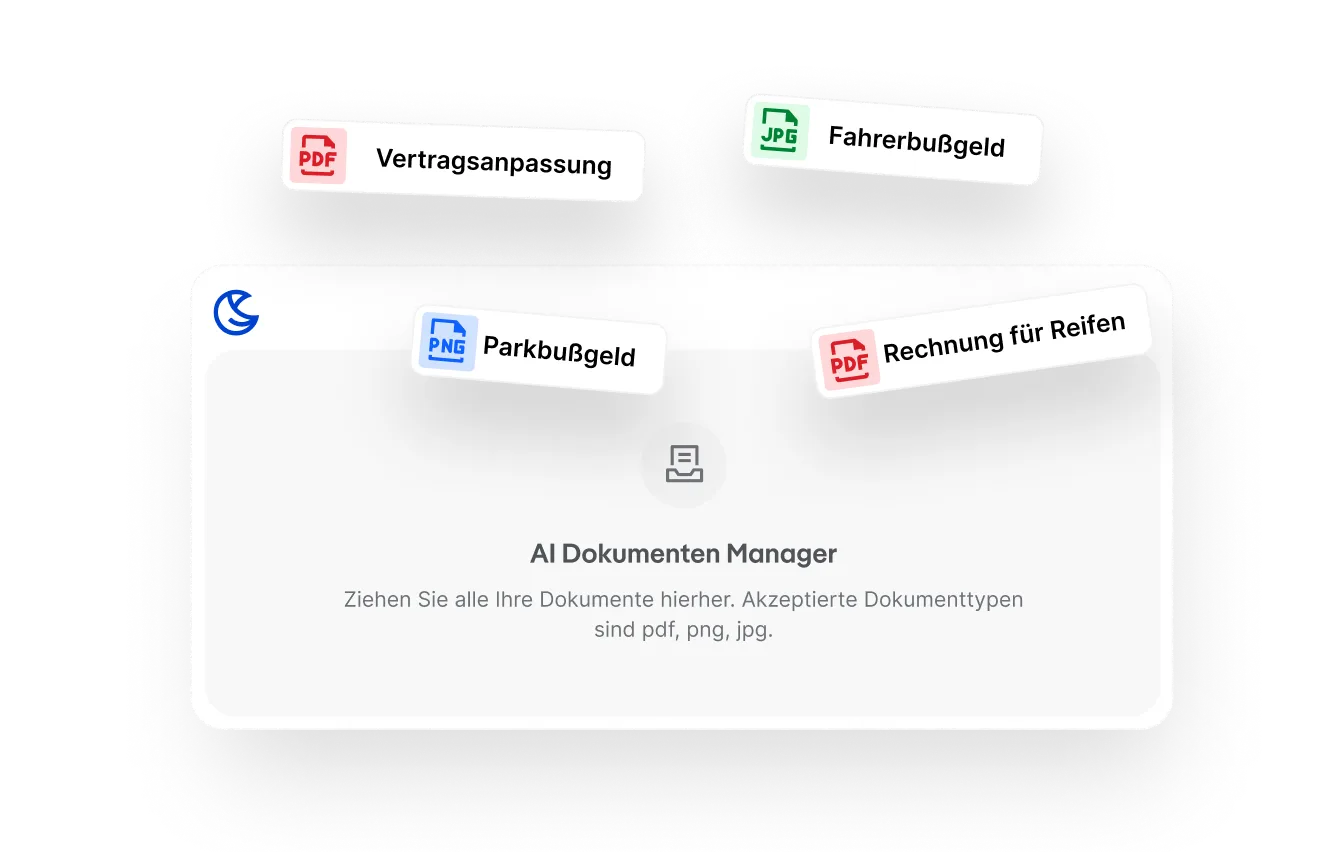 Screenshot des Massenuploads von Dokumenten in den KI-Dokumentenmanager
