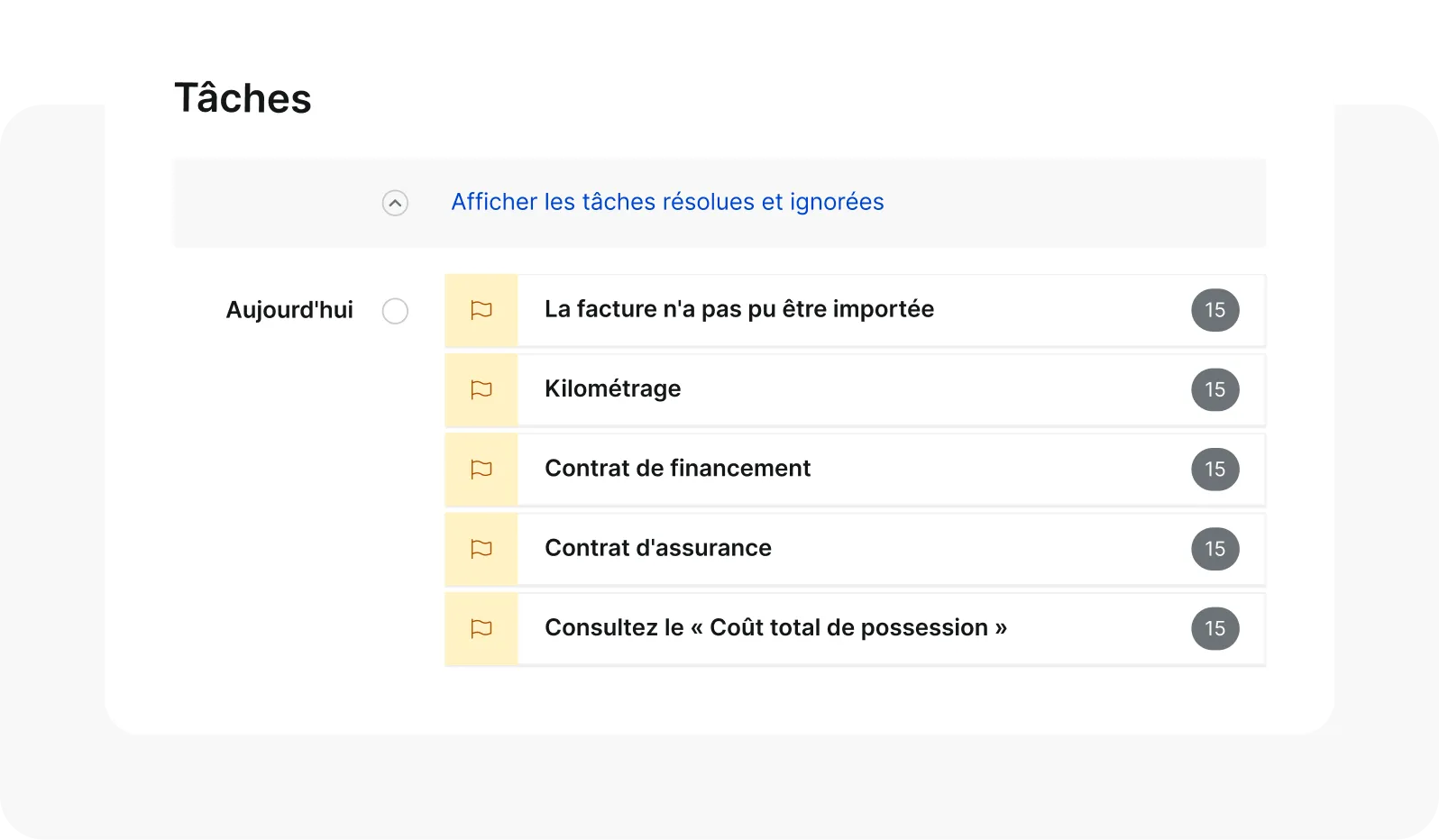 Fleet management dashboard showing real-time data on vehicles, drivers, costs, fuel receipts, trips, and CO₂ emissions.