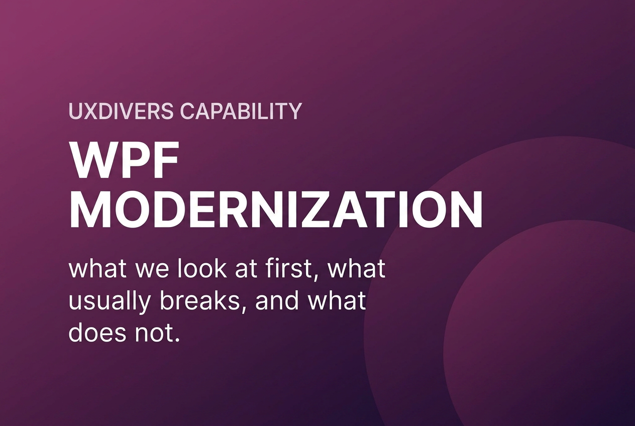 WPF Modernization