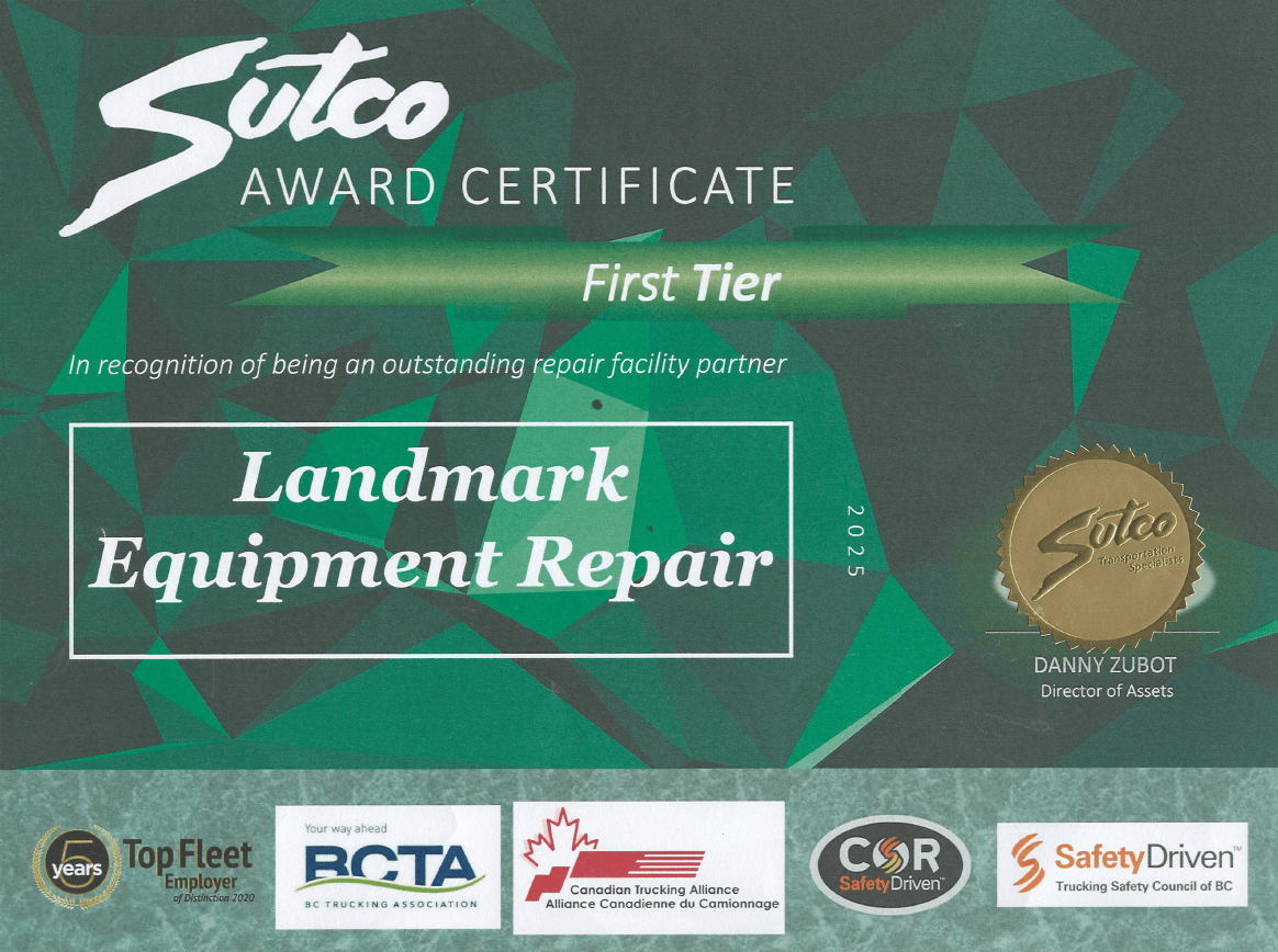 Award for trusted mechanic in Castlegar