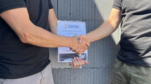 ICF certificate being issued