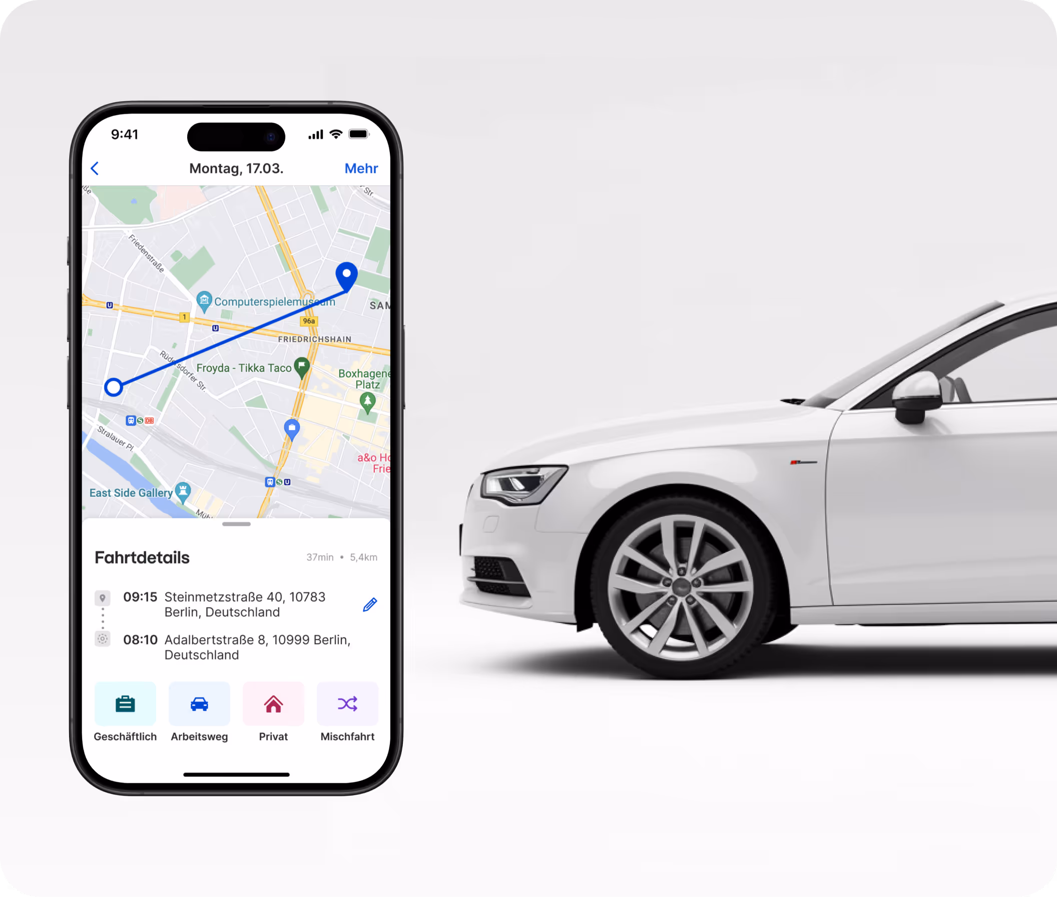 Dashboard mockup