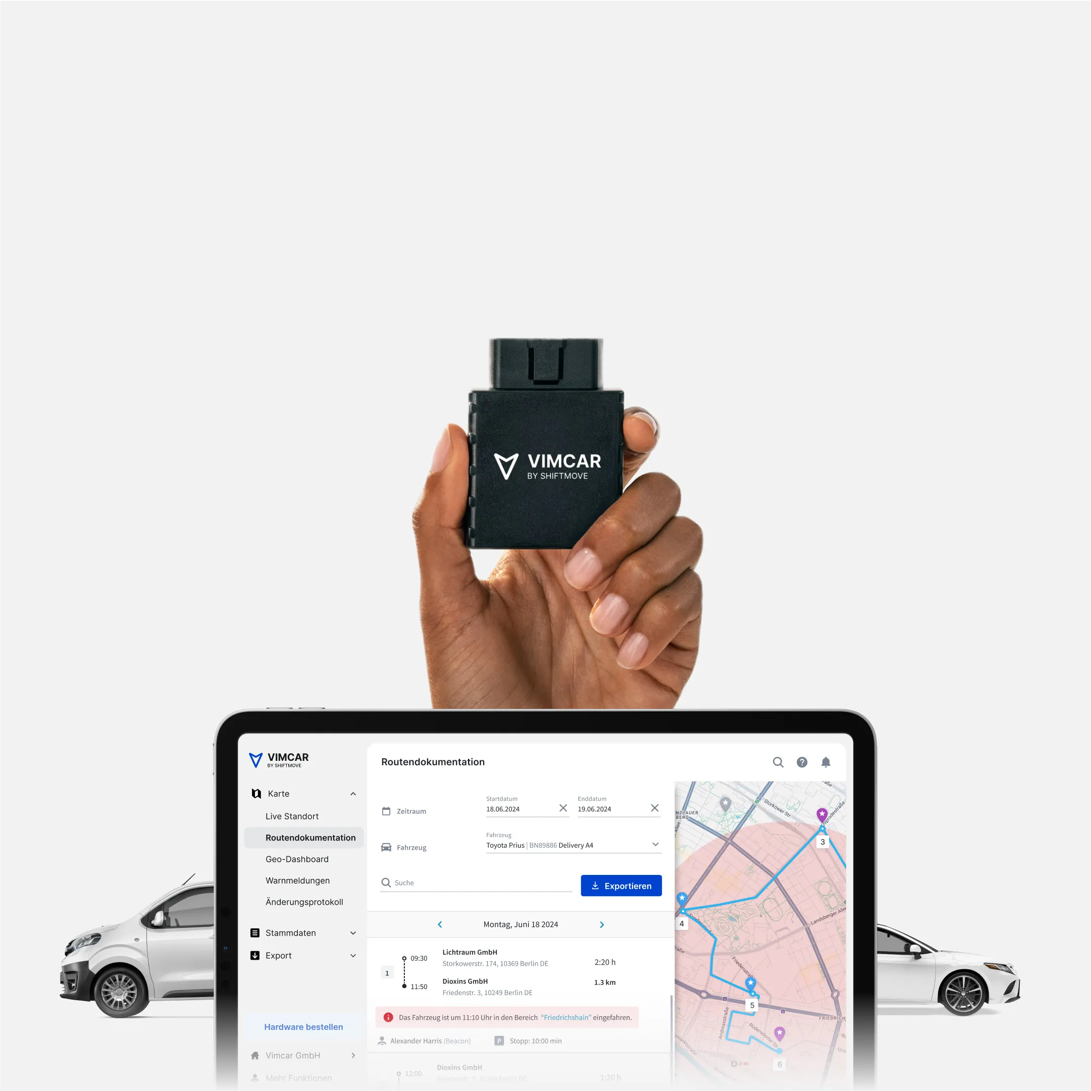 Dashboard mockup