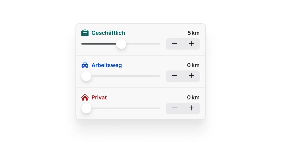 Zwei Smartphone-Ansichten der Fahrtenbuch-App im Vergleich: Links erkennt die App eine Fahrt und fragt, ob es sich um eine Geschäftsfahrt handelt; rechts zeigt die Vorschau eine erkannte Route mit vorausgefülltem Formular und automatischer Kategorisierung.