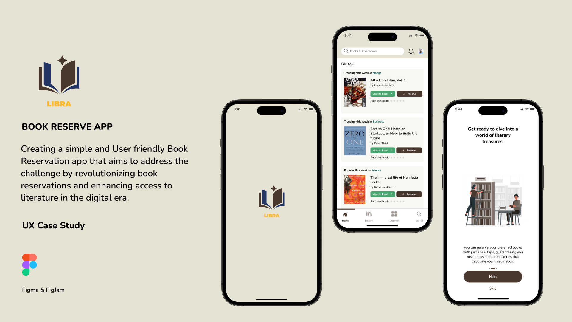 Libra Book Reserve App