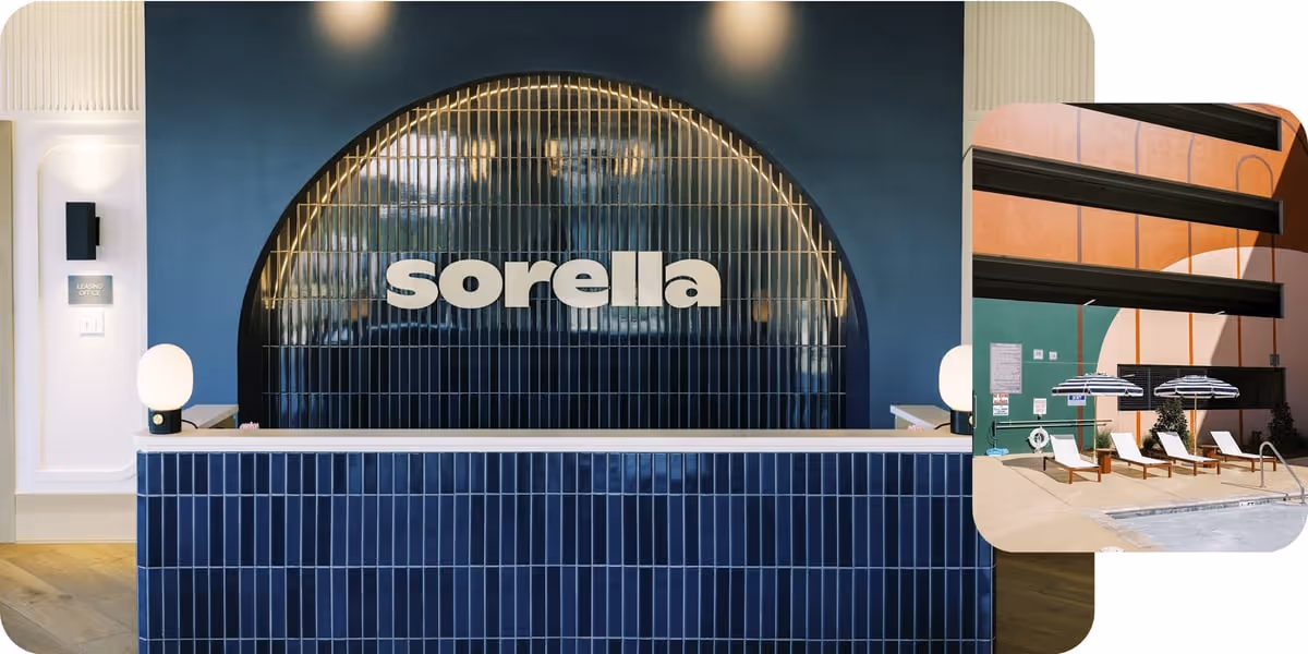 Sorella's front desk