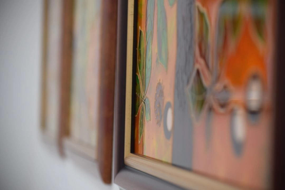high-resolution artwork detail view