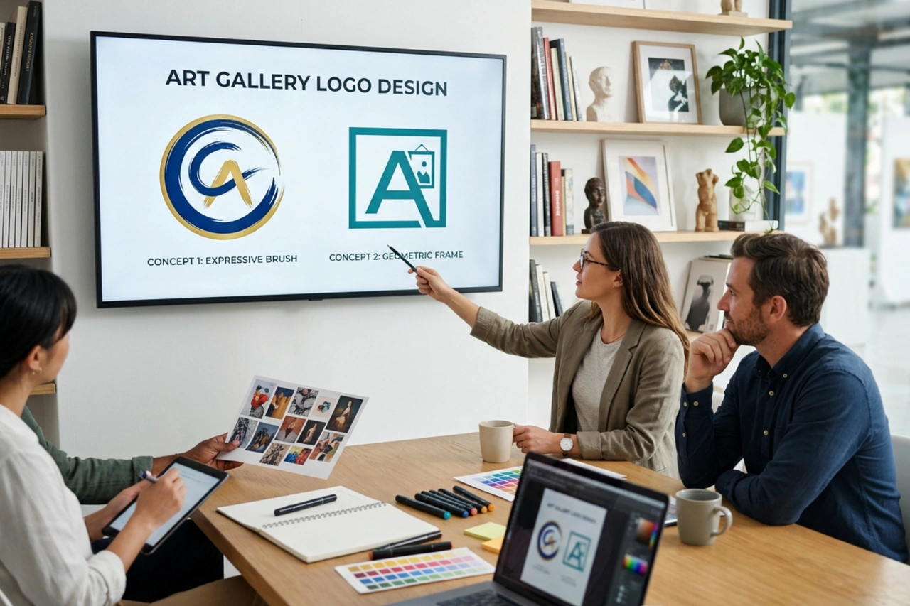 Gallery brand application across print exhibition catalog and responsive digital website Gallery brand application across print exhibition catalog and responsive digital website