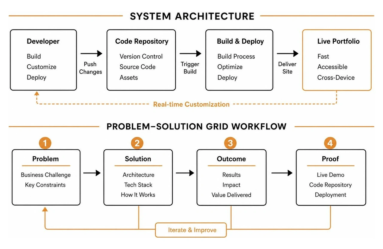 system architecture and problem solution grid workflow